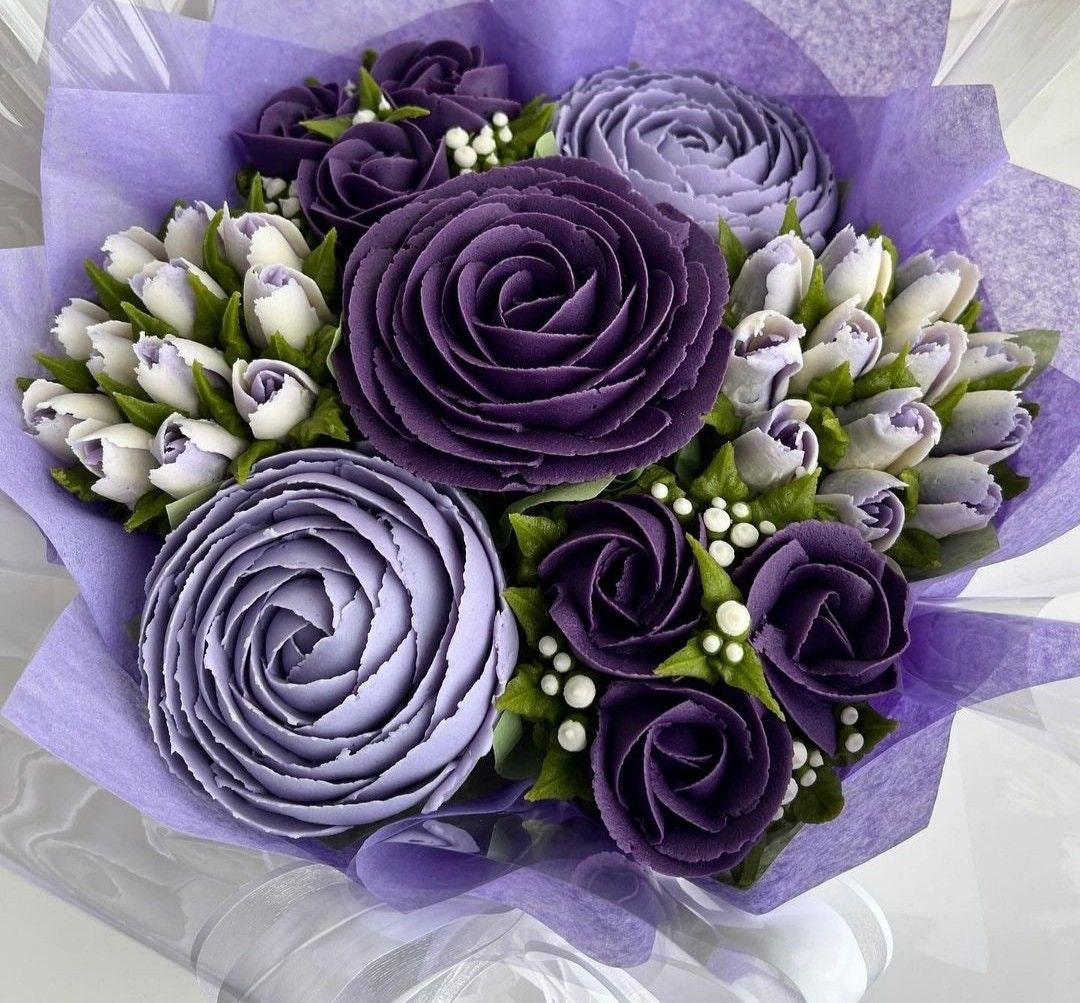 7pc cupcake bouquet