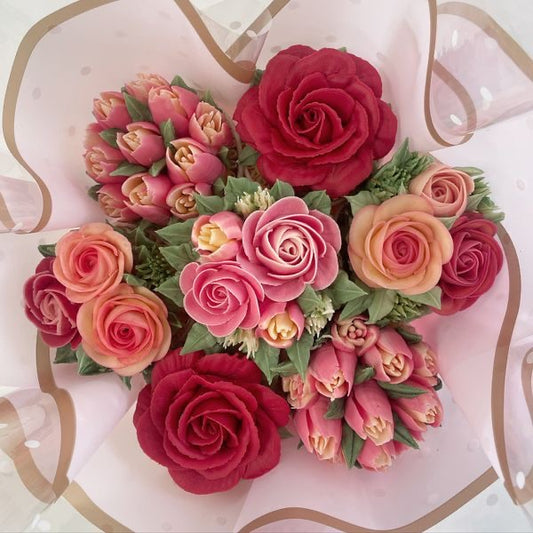 7pc cupcake bouquet